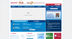 Desktop Screenshot of nationalskillsregistry.com